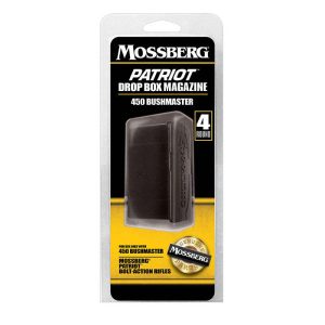Mossberg patriot bolt action rifle magazine black. 450 bushmaster 4/rd