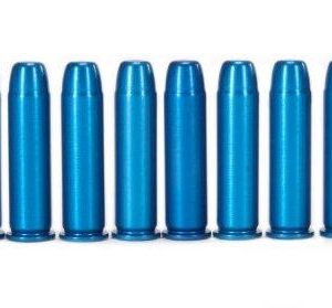 A-zoom aluminum snap caps. 357 mag blue 12/pk