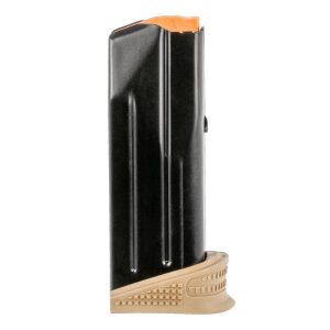 Fn 509c handgun magazine fde with pinky extension 9mm luger 12/rd