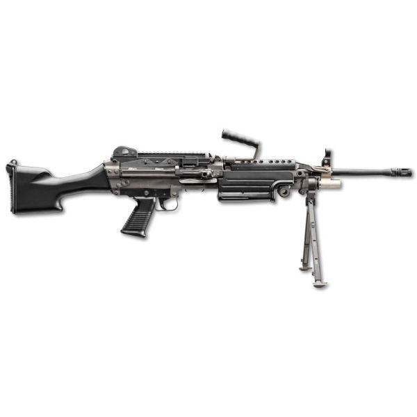Fn m249s standard rifle 5. 56x45mm 30rd magazine 18. 5" barrel black