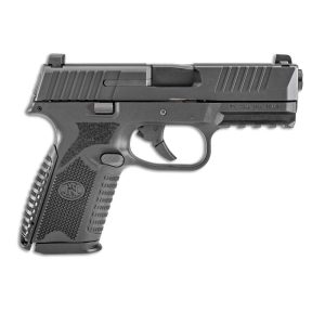 Fn 509 midsize handgun 9mm luger 10rd magazines (2) 4" barrel black nms