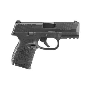 Fn 509 compact handgun 9mm luger 12rd & 15rd magazines (2) 3. 7" barrel black nms