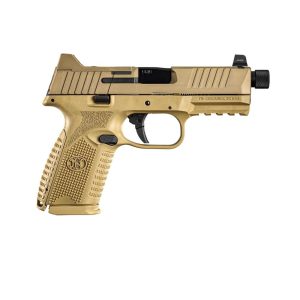 Fn 509m tactical bundle handgun 9mm luger 10rd (5) magazines 4. 5" threaded barrel fde optics ready