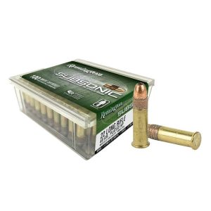 Remington subsonic rimfire ammunition. 22 lr 40gr hp 1050 fps 100/ct