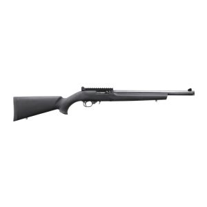 Ruger 10/22 carbine rifle. 22 lr 10rd magazine 16. 12" 1/2x28 threaded barrel black