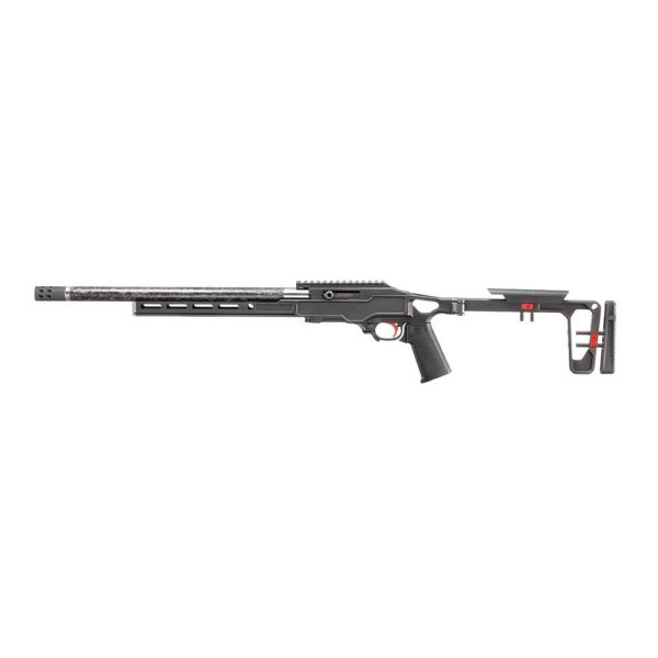 Ruger 10/22 left handed competition carbine. 22 lr 10rd magazines(1)16. 1" barrel carbon fiber stock