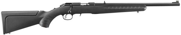 Ruger american 17hmr rimfire 18" brl satin blue compact