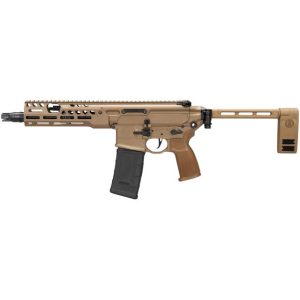 Sig mcx spear-lt pistol. 300 blk 30rd magazine(1) 9" barrel folding brace