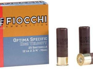 Fiocchi 12ga 3" 1-3/4oz. #6-shot high velocity 25/box