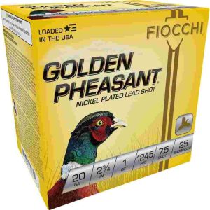 Golden pheasant np 20ga 2 3/4" 1oz  #7. 5 1245fps 25rd