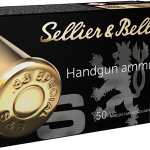 Sellier & bellot pistol & revolver ammo. 38 special 158 gr fmj 50/box