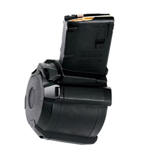 Magpul pmag d-60 ar/m4 rifle magazine black polymer 5. 56x45mm nato 60/rd