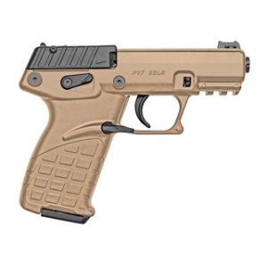 Keltec p17 22lr 16+1 blk/tan tb