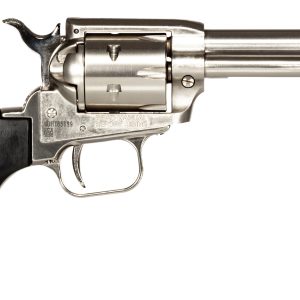Heritage manufacturing 22lr nickel 4. 75" fs blk lam
