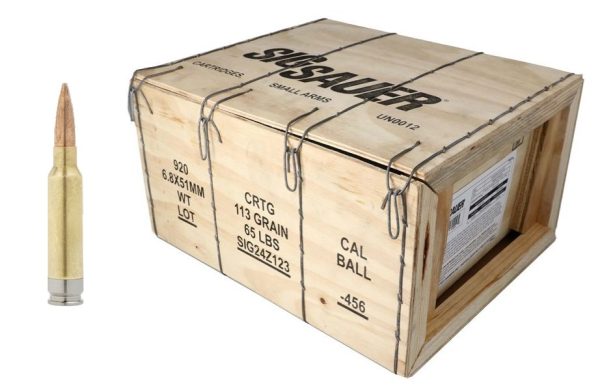 Sig sauer ammo 6. 8x51 hybrid ball 920rd