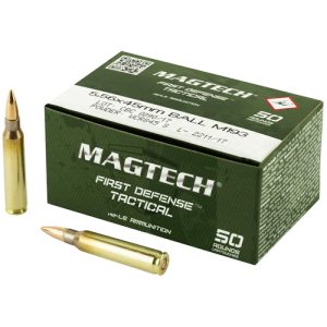 First defense tactical ammunition - 5. 56x45mm, ball m193, 55 gr, 3265 fps, 50/bx