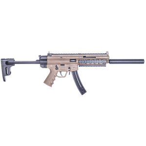 Ati german sports guns gsg-16 carbine ria rifle. 22 lr 22rd magazine 16. 25" barrel tan