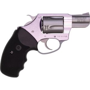 Charter arms lavender lady handgun 5rd capacity. 38 spl 2" barrel lavender with black grip