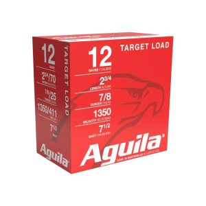 Aguila international shotshells 12 ga 2-3/4" 7/8 oz 1350 fps #7. 5 25/ct