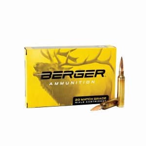 Berger elite hunter rifle ammunition 6. 5 prc 156gr 2930 fps 20/ct
