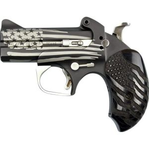 Bond arms old glory handgun. 45/410 2rd capacity 3. 5" barrel black flag black driving holster