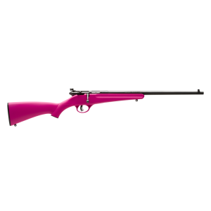 Savage arms rascal rifle 22 lr single shot 16. 13" barrel pink