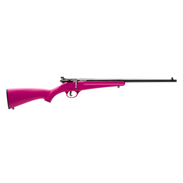 Savage arms rascal rifle 22 lr single shot 16. 13" barrel pink