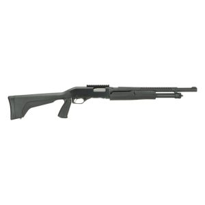 Savage arms 320 security shotgun 12ga 3" chamber 5rd 18. 5" barrel black bead sight with pistol grip and heat shield