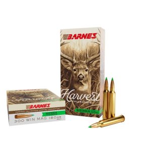Barnes harvest sierra tipped gameking ammunition. 300 win mag 180gr pt 2960 fps 20/ct