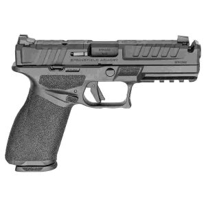 Springfield "gear up 2025" echelon 4. 5f comp white-dot handgun 9mm luger 17(1)&20(4) magazines 4. 5" barrel black frame ct1500  range bag