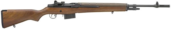 M1a loaded 7. 62mm walnut stock 22in carbon barrel 10 rd mag
