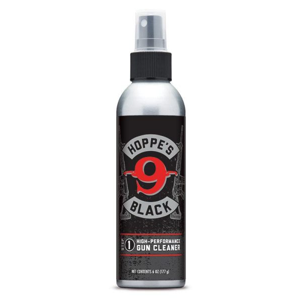 Hoppe's black gun bore cleaner 6 oz aluminum bottle