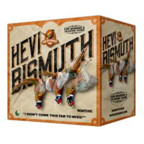 Hevi-shot hevi bismuth upland 20 ga 2. 75 in 5 shot 1 oz- 25/box