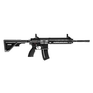 H&k hk416 rifle. 22 lr 20rd magazine(1) 16. 1" barrel adjustable stock