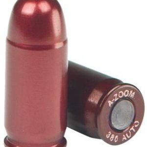 A-zoom metal snap caps. 380 auto 5/ct