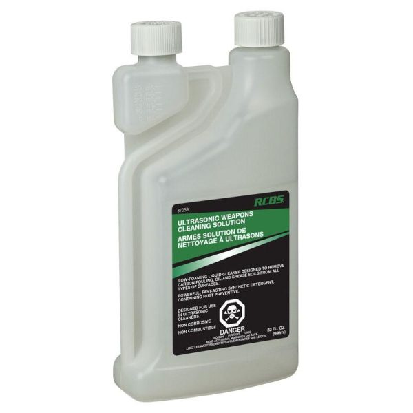 Rcbs ultrasonic weapons cleaning solution non-toxic concentrate with rp