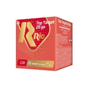 Rio top target shotshells 28ga 2-3/4" 3/4oz 1300 fps #7. 5 25/ct