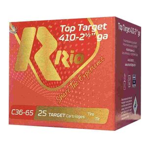 Rio top target shotshells 410ga 2-1/2" 1/2oz 1200 fps #7. 5 25/ct