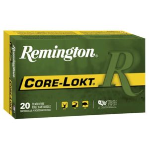 Remington core-lokt rifle ammunition. 350 legend 180gr sp 2100 fps 20/ct
