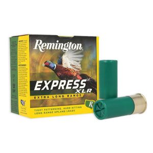 Remington express extra long range loads 12 ga 2-3/4 in 1-1/8 oz #7. 5 1450 fps 25/ct