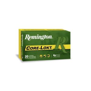 Remington core-lokt rifle ammunition. 308 marlin 150 gr sp 2725 fps 20/ct