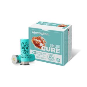 Remington gun club "cure" shotshells 12 ga 2-3/4 in 1-1/8 oz #8 1145 fps 25/ct