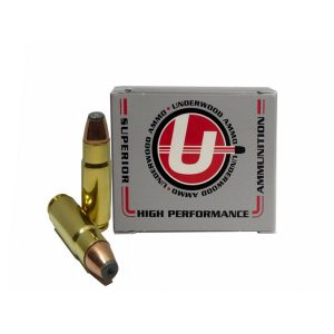 Underwood ammo hunting rifle ammunition. 458 socom 300 gr jhp 1900 fps 20/ct