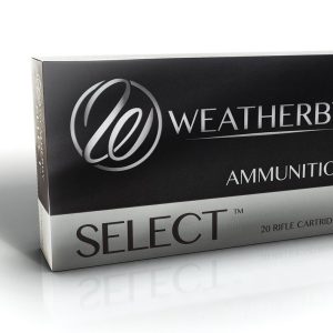 Weatherby select hornady interlock rifle ammunition. 257 wby 100 gr btsp 3605 fps 20/ct
