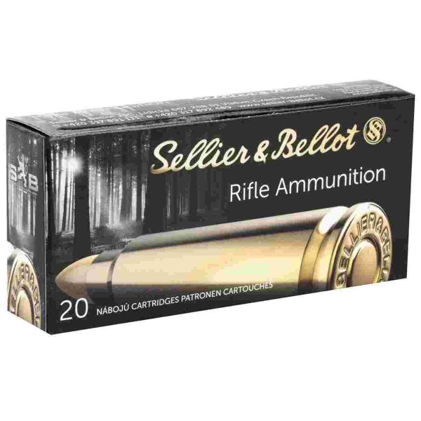 Sellier & bellot rifle ammunition. 30-06 sprg 180 gr spce  - 20/box