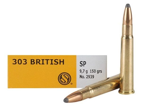 Sellier & bellot. 303 britsh 150 gr sp