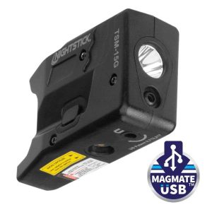 https3A2F2Fmedia.chattanoogashooting.com2Fimages2Fproduct2FNITSM15G2FNITSM15G-1.jpg | VanTon Arms Nightstick Weapon Light with Green Laser Black for S&W M&P Shield/Shield Plus
