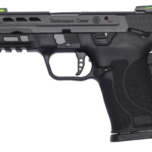 Smith & Wesson M&P9 Shield EZ Performance Center 9mm Pistol – Black Thumb Safety