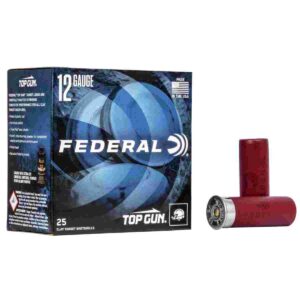 Federal Top Gun Target Shotshell 12 ga 2-3/4"  7/8 oz #8 1200 fps 25/ct