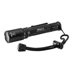 Surefire EDCL2-T Dual Output Everyday Carry Flashlight 1200 Lumens Black